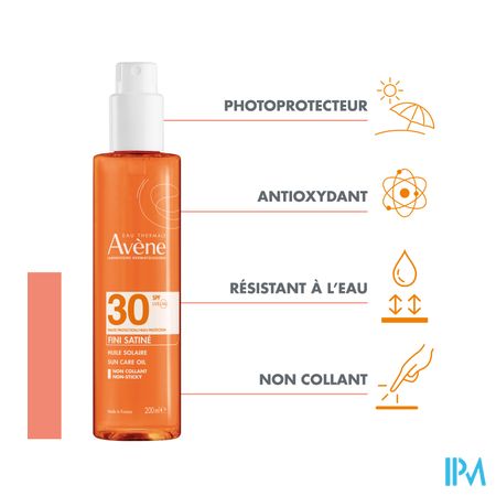 Avene Zon Spf30 Olie 200ml 12