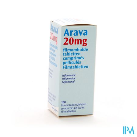 Arava 20mg Filmomh Tabl 100 X 20mg