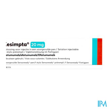 Kesimpta 20mg Sol Inj Stylo Preremp. 1 (sensoready 4