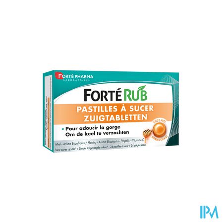 Forte Rub Keeltabletten Honing 24