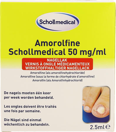 Scholl Amorolfine Vao 50mg/ml 2,5ml 1