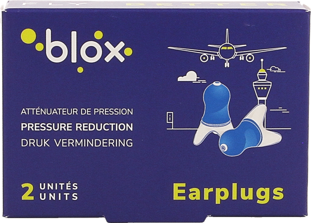 Blox Airplane 1 Pair A/Pressure Earplugs 2