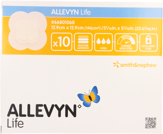 Allevyn Life Verb 12,9x12,9cm 10 66801068 2