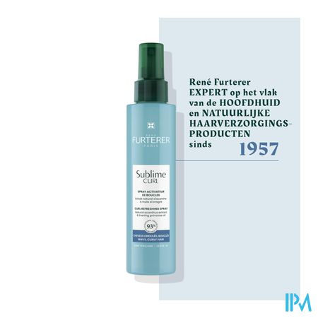 Furterer Sublime Curl Spray Krulversterk. 150ml Nf 3