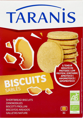 Taranis Zandkoekjes Bio 120g 5
