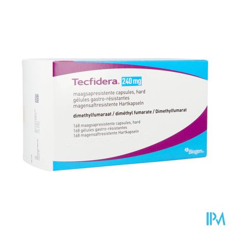 Tecfidera 240mg Gastro Resist Caps 168