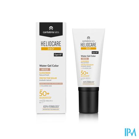 Heliocare 360° Water Gel Color Beige Spf50+ 50ml 2