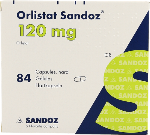 Orlistat Sandoz Harde Caps 84 X120 mg 4