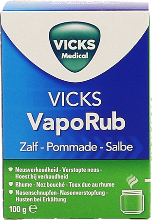 Vicks Vaporub Pommade 100g 11