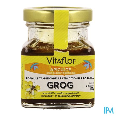 Vitaflor Grog Traditionele Formule Honing Pot 100g 1