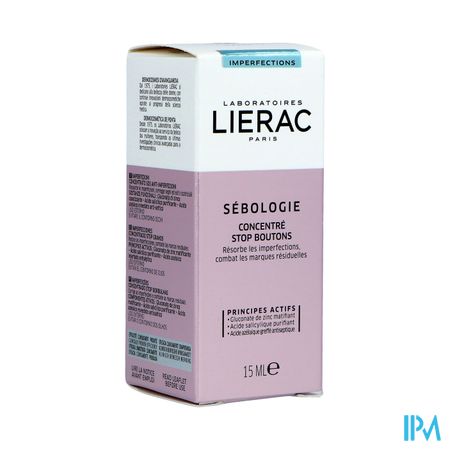 Lierac Sebologie Conc.stop Bouton Correct.imp.15ml