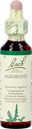 Bach Flower Remedie 01 Agrimony 20ml 2