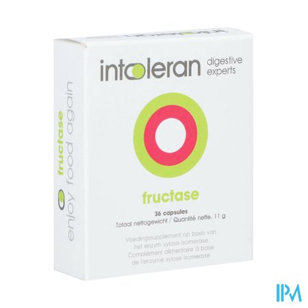 Intoleran Fructase Caps 36