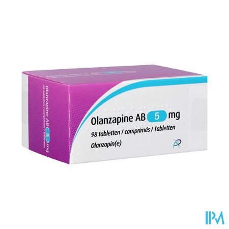 Olanzapine Ab 5,0mg Comp 98