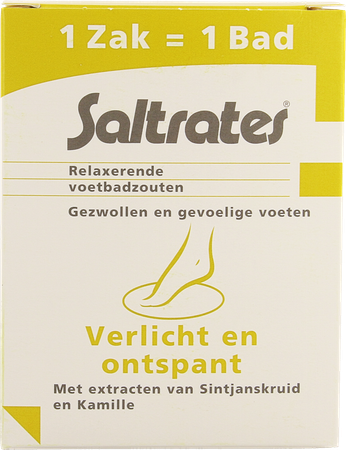 Saltrates Relaxerende Voetbadzouten 10x20g 4