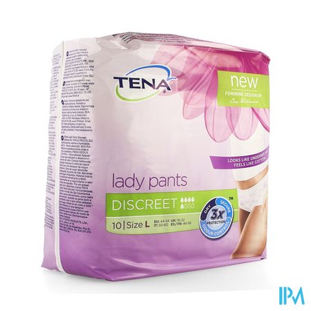 Tena Lady Pants Discreet Large 10 795610