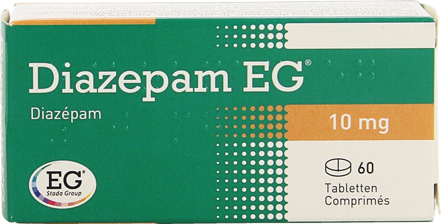 Diazepam EG Comp  60X10Mg 1