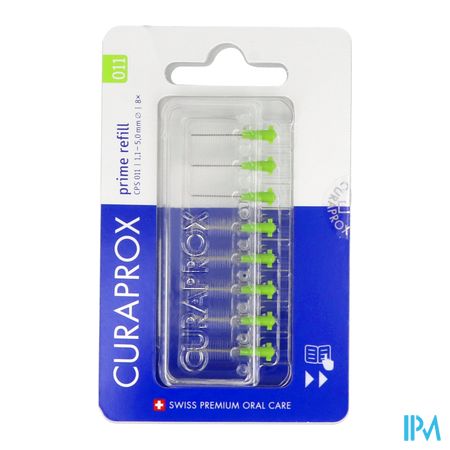 Curaprox Cps 011 Prime Brushes Refill 8 1