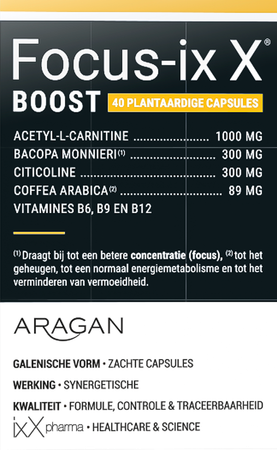 Focus-ixx Boost Caps 40 12