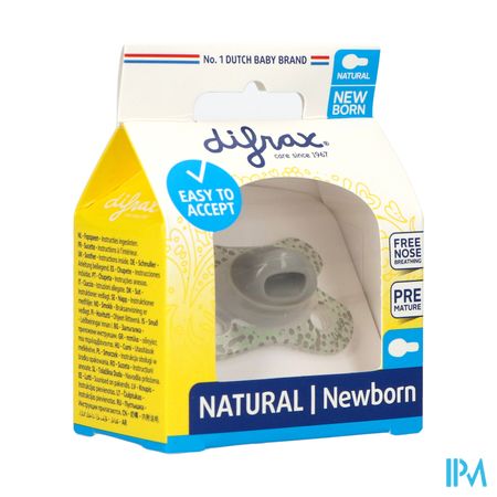 Difrax Sucette Natural Newborn