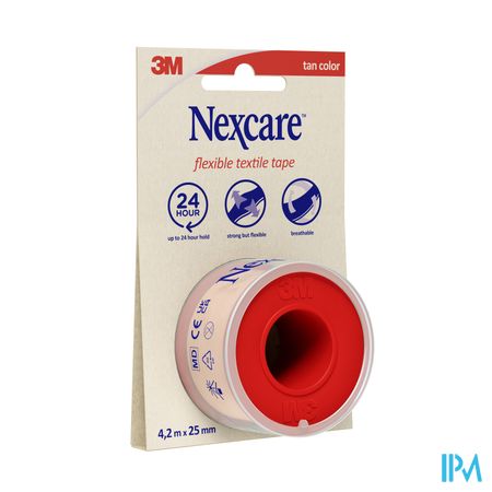 Nexcare 3m Textile Flexibele Tape 4,2mx25mm Nt04-2