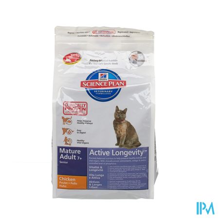 Hills Sc.plan Feline Mature Ad Chicken 2kg 8742v