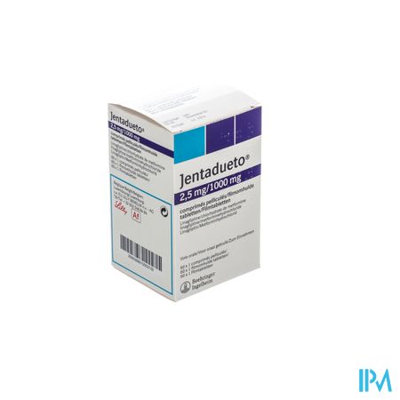 Jentadueto 2,5mg/1000mg Film Tabl 60 1