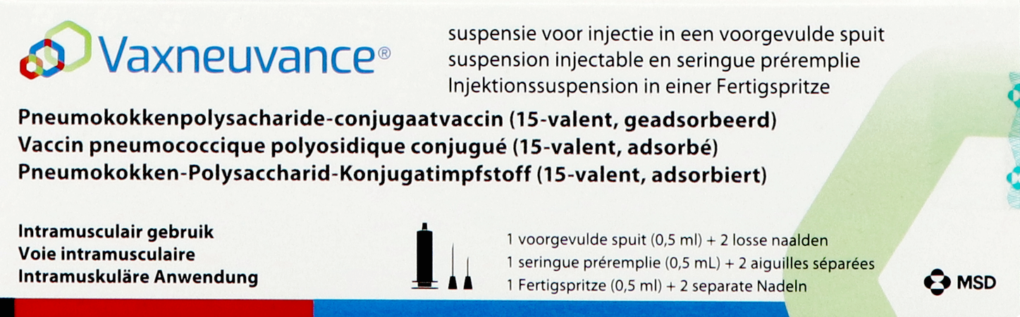 Vaxneuvance Susp Inj Voorgev.spuit 1x0,5ml+2 Nld 1