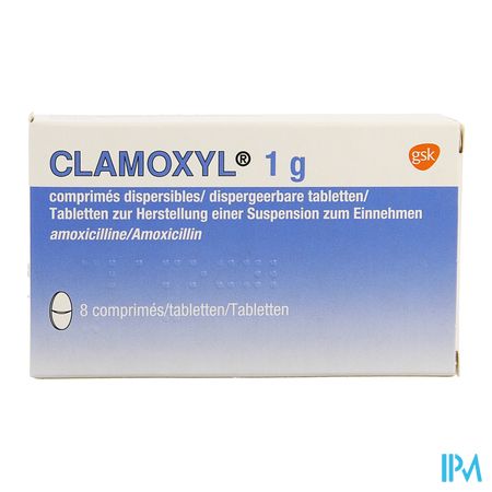 Clamoxyl 1000 "tabs" Comp 8x1000mg 2