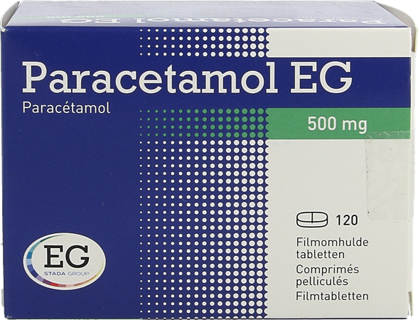 Paracetamol EG 500Mg Comp Pell 120 Blister 1