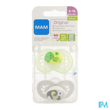 Mam Fopspeen Original +6m Unisex 1