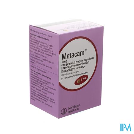 Metacam 1mg Kauwtablet Vleessmaak Hond 84