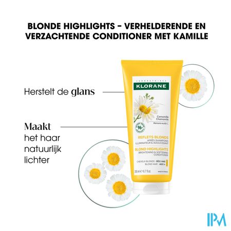 Klorane Capil. Condit. Kamille 200ml 17