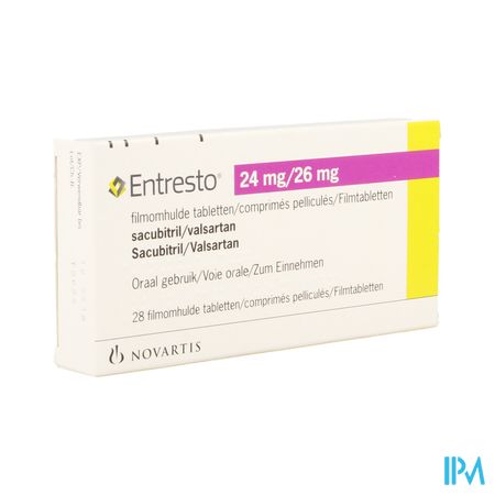 Entresto 24mg/ 26mg Filmomh Tabl 28