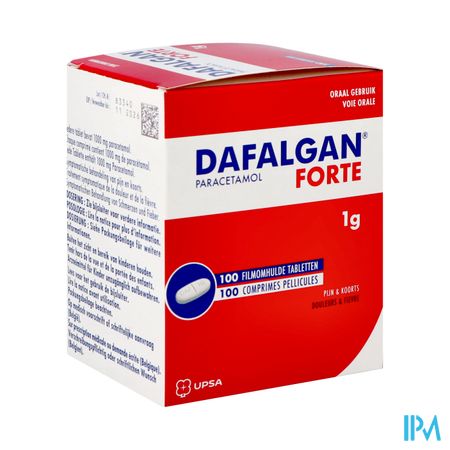 Dafalgan Forte 1g Filmomh Tabl 100