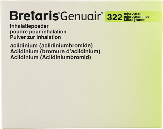 Bretaris Genuair 322mcg Poudre Inhal 3x60 Doses 2