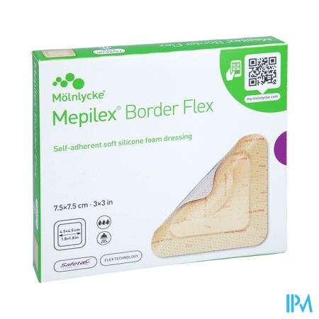 Mepilex Border Flex Pans 7,5x7,5cm 5 595250