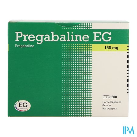 Pregabaline EG 150Mg Harde Caps Blist. 200 X 150Mg 1