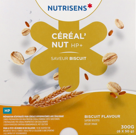 NUTRISENS CEREAL NUT HP+BT EDULC BISCUIT 1