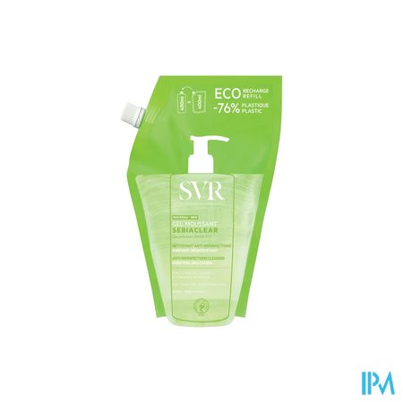 Svr Sebiaclear Gel Moussant Refill 400ml Nf
