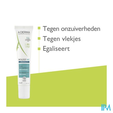 Aderma Biology Ac Perfect Fluide Onzuiverh. 40ml 16