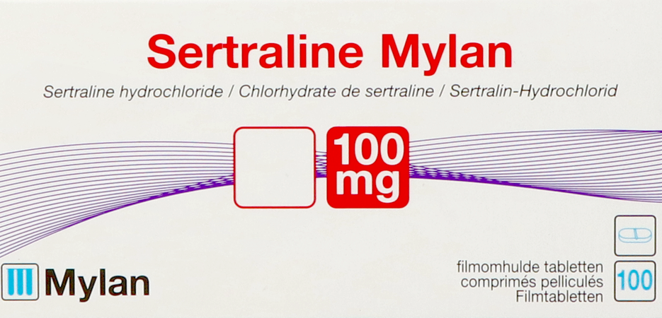 Sertraline Viatris 100mg Tabl 100 3