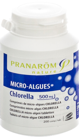 Chlorella 500mg Comp 200x500mg Pranarom 3