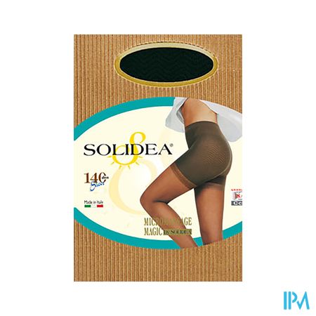 Solidea Collant Magic 140 Sheer Nero 3-ml