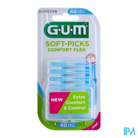 Gum Softpicks Comfort Flex Small 40 1