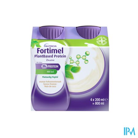 Fortimel Plantbased Pr. 2kcal Anan.-kokosn.4x200ml 2