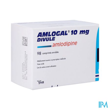 Amlogal Divule 10mg Comp Enrob 98 X 10mg