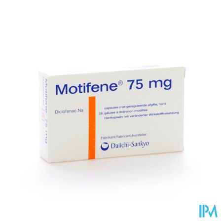 Motifene Caps 28 X 75mg