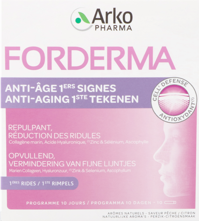 Forderma A/aging Eerste Tekenen Fl 10x25ml 2