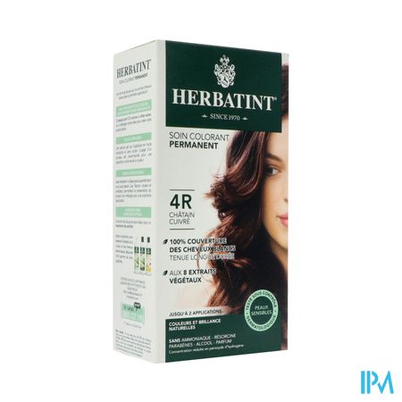 Herbatint Kastanjebruin Koperkleurig 4r 150ml